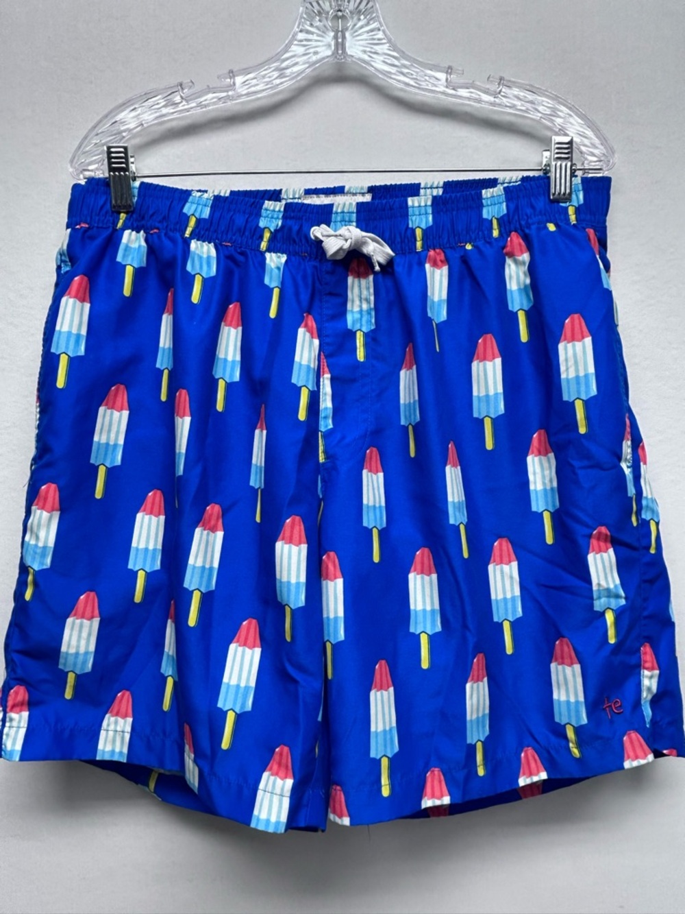 Men's Blue Popsicle Print Swim Shorts XL